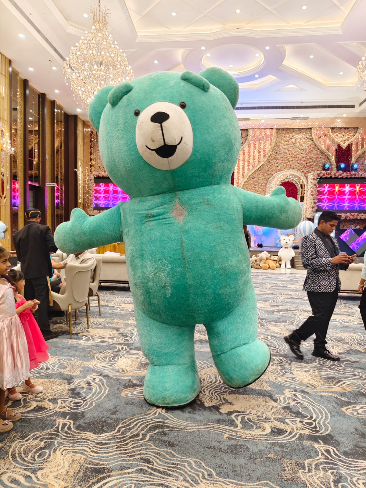 Welcome Baby Boy Teddy Bear Theme