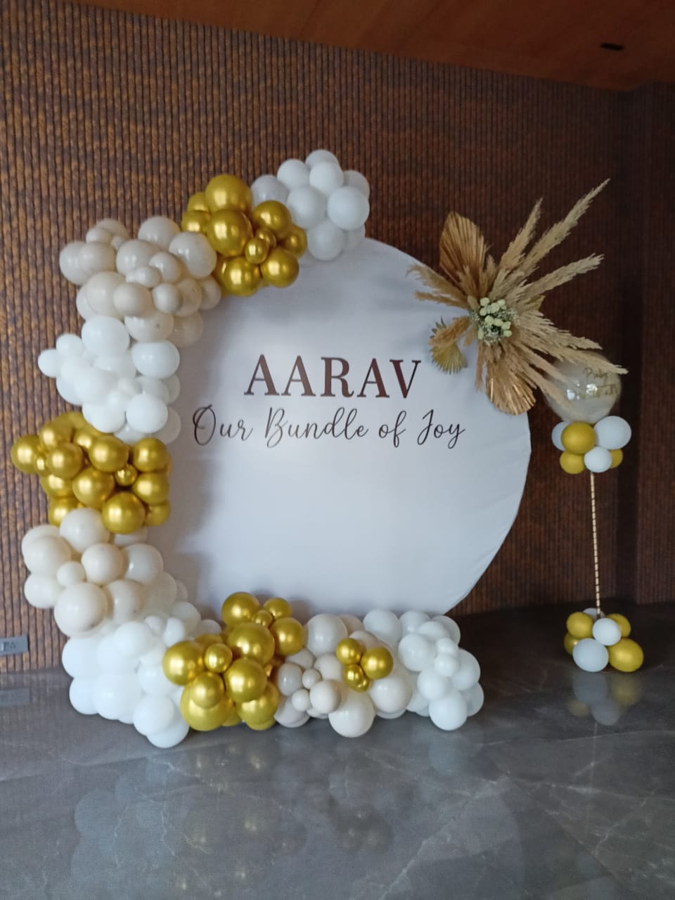 Birthday Balloon Ring Decor