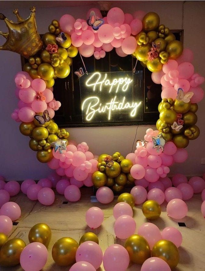 Welcome Baby Girl Ring Decoration